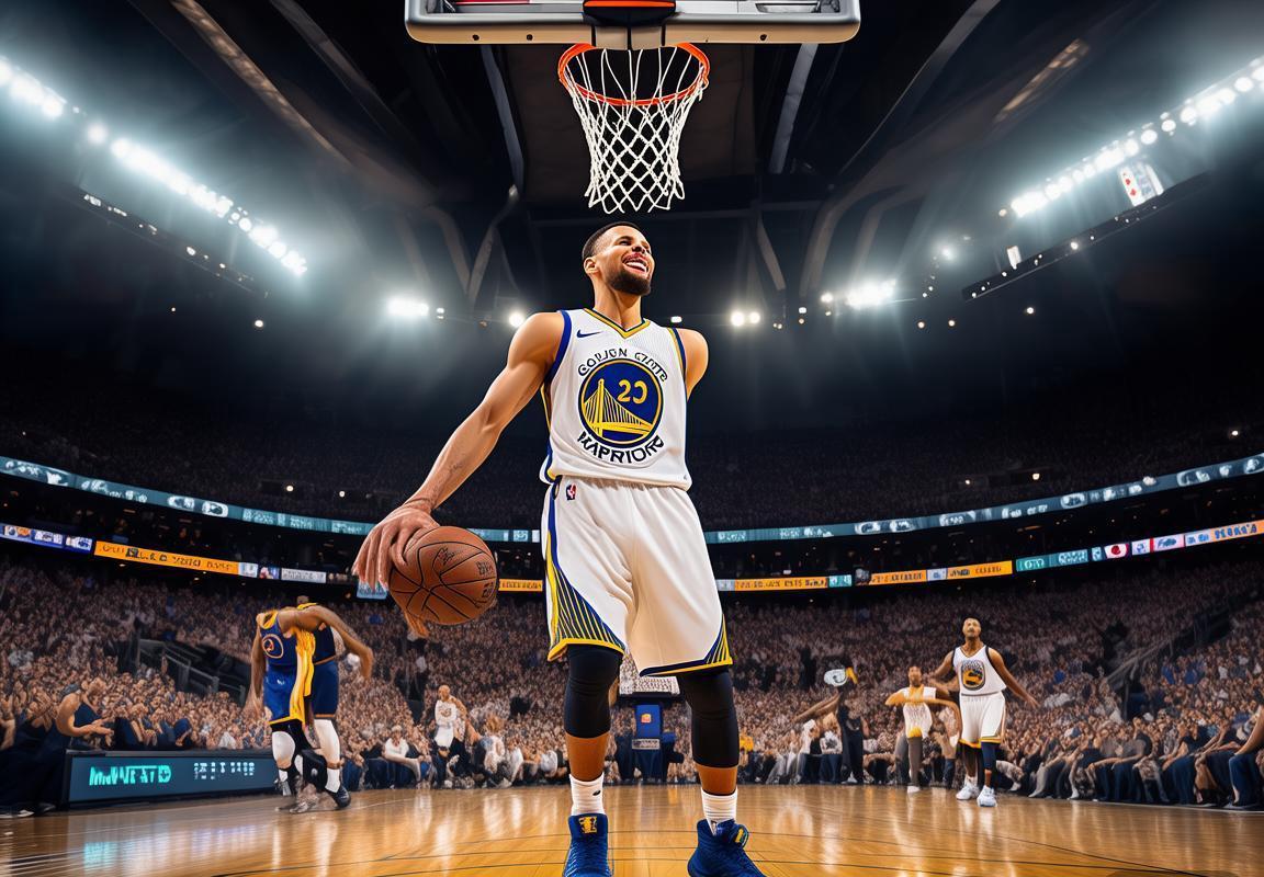 运动新纪元：斯蒂芬·库里三分球超越迈克尔·乔丹，布鲁克林篮网狂胜创纪录